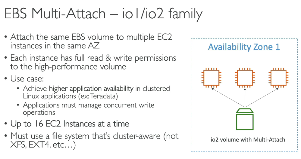EBS Use Cases